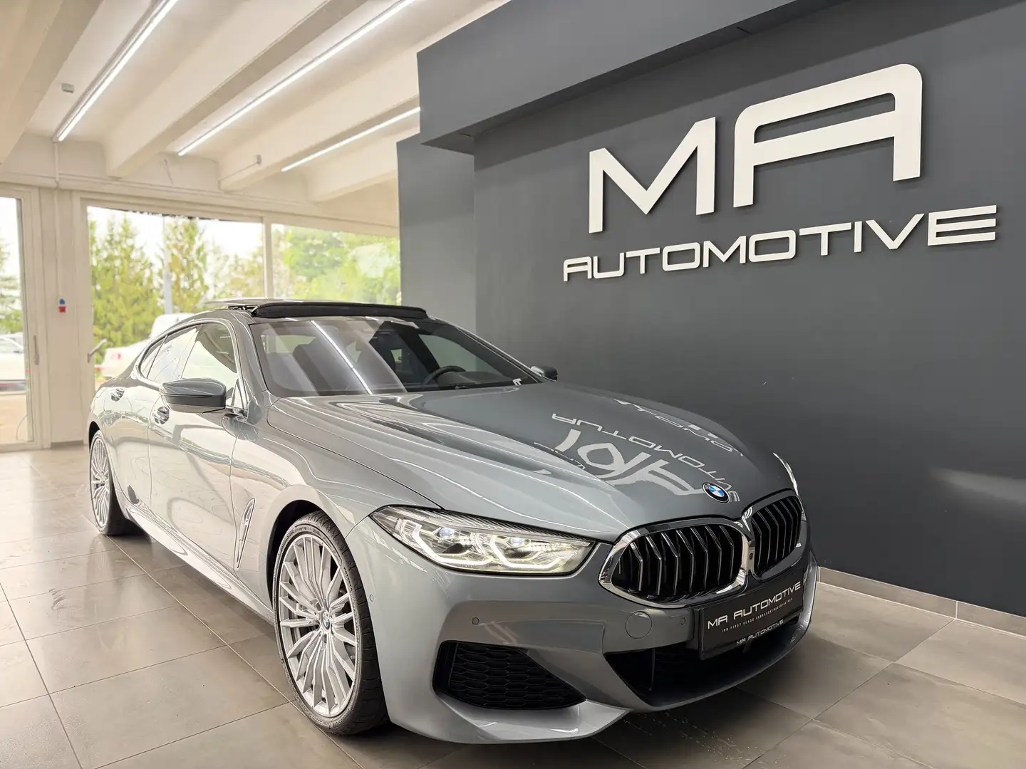 BMW 840 d xDrive Gran Coupe M Sport *PANO*ACC*HK*360*SOFT* Grau - 2