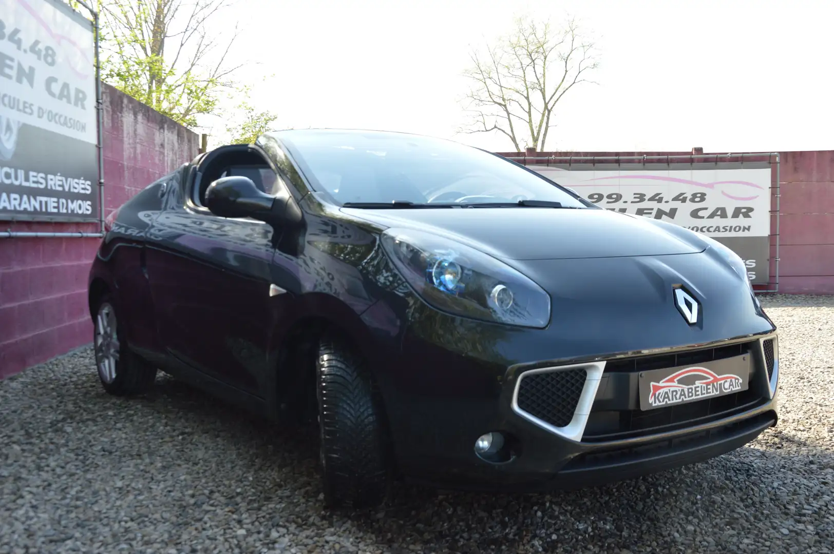 Renault Wind 1.2TCe Dynamique CABRIOLET SENS AR CLIM 79.034KM Černá - 2