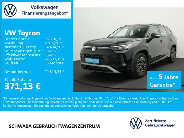Volkswagen Tayron Life 1.5 eTSI DSG LED*VIRTUAL*AHK*ACC*18"