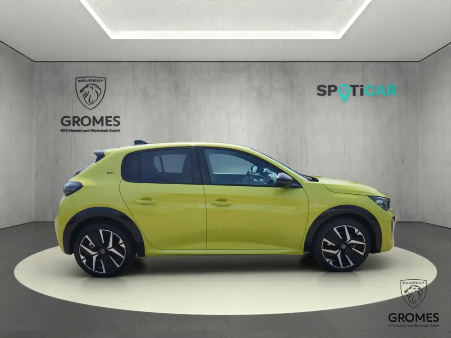 Peugeot 208 1.2 Pure Tech 100 GT Navi LED KlimaA DAB Fahrerpro Gelb - 2