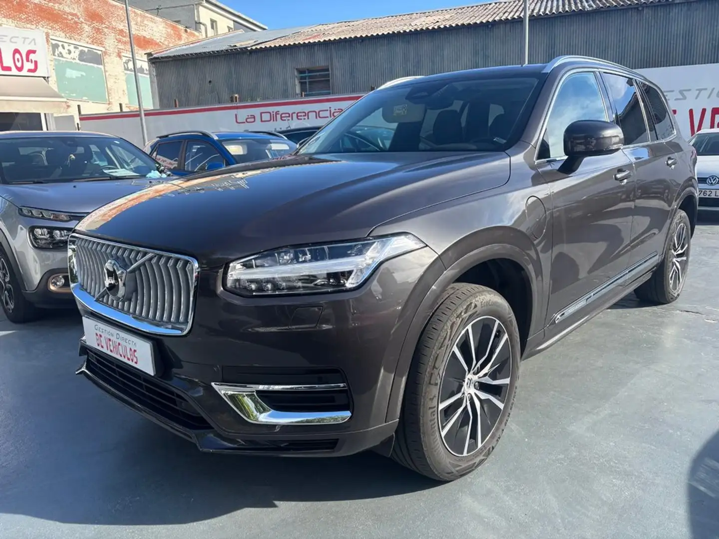 Volvo XC90 2.0 T8 AWD Core Recharge Auto Gris - 1