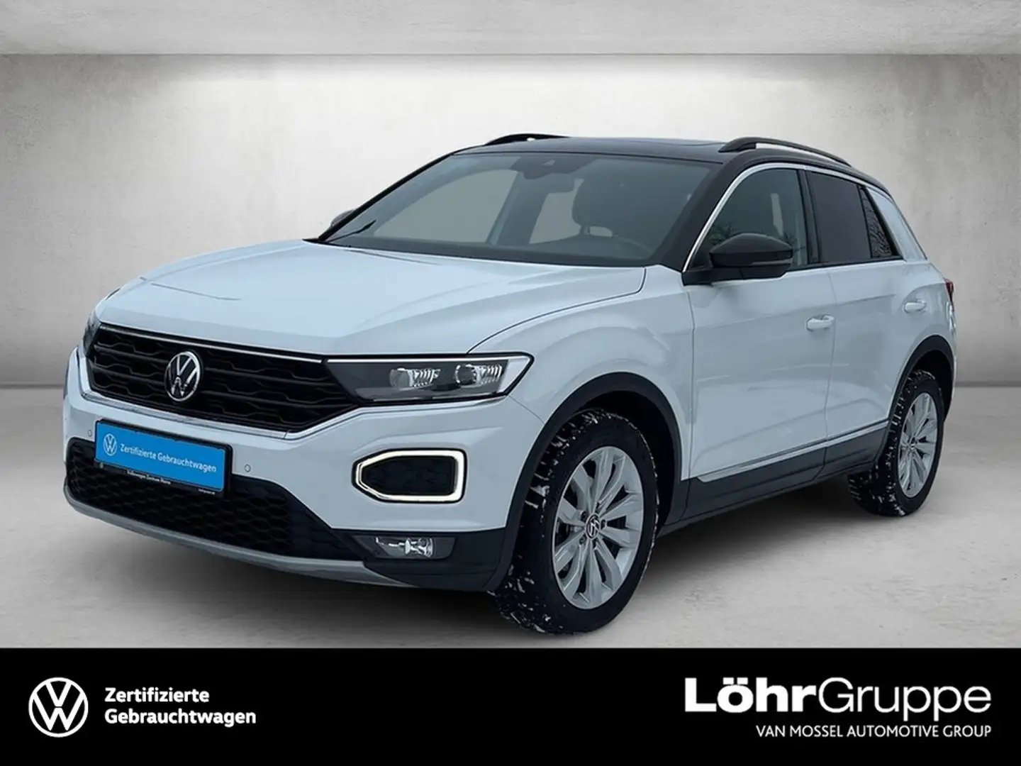 Volkswagen T-Roc 1.5 TSI DSG Sport *Navi*Pano*Kamera* Weiß - 1