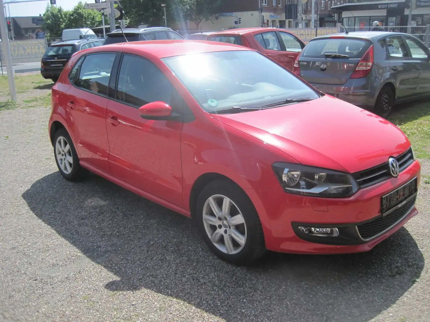 Volkswagen Polo Highline-Automatik-Klima Rot - 2