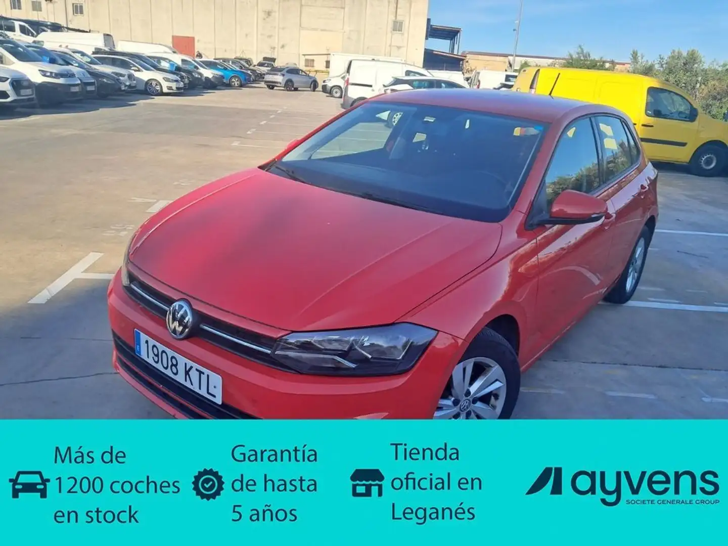 Volkswagen Polo 1.0 TSI Advance 70kW Rojo - 1