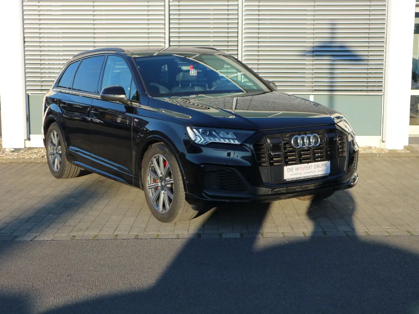 Audi Q7 60 TFSIe quattro S line ACC+HUD+MATRIX+CarPla Schwarz - 2
