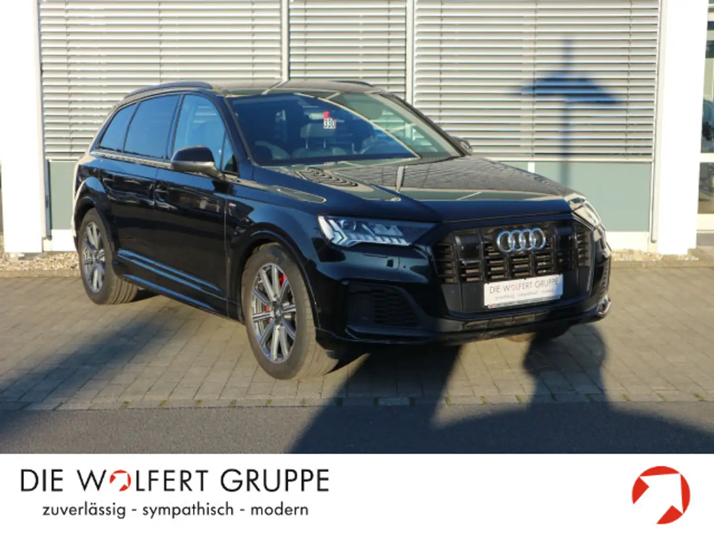 Audi Q7 60 TFSIe quattro S line ACC+HUD+MATRIX+CarPla Schwarz - 1