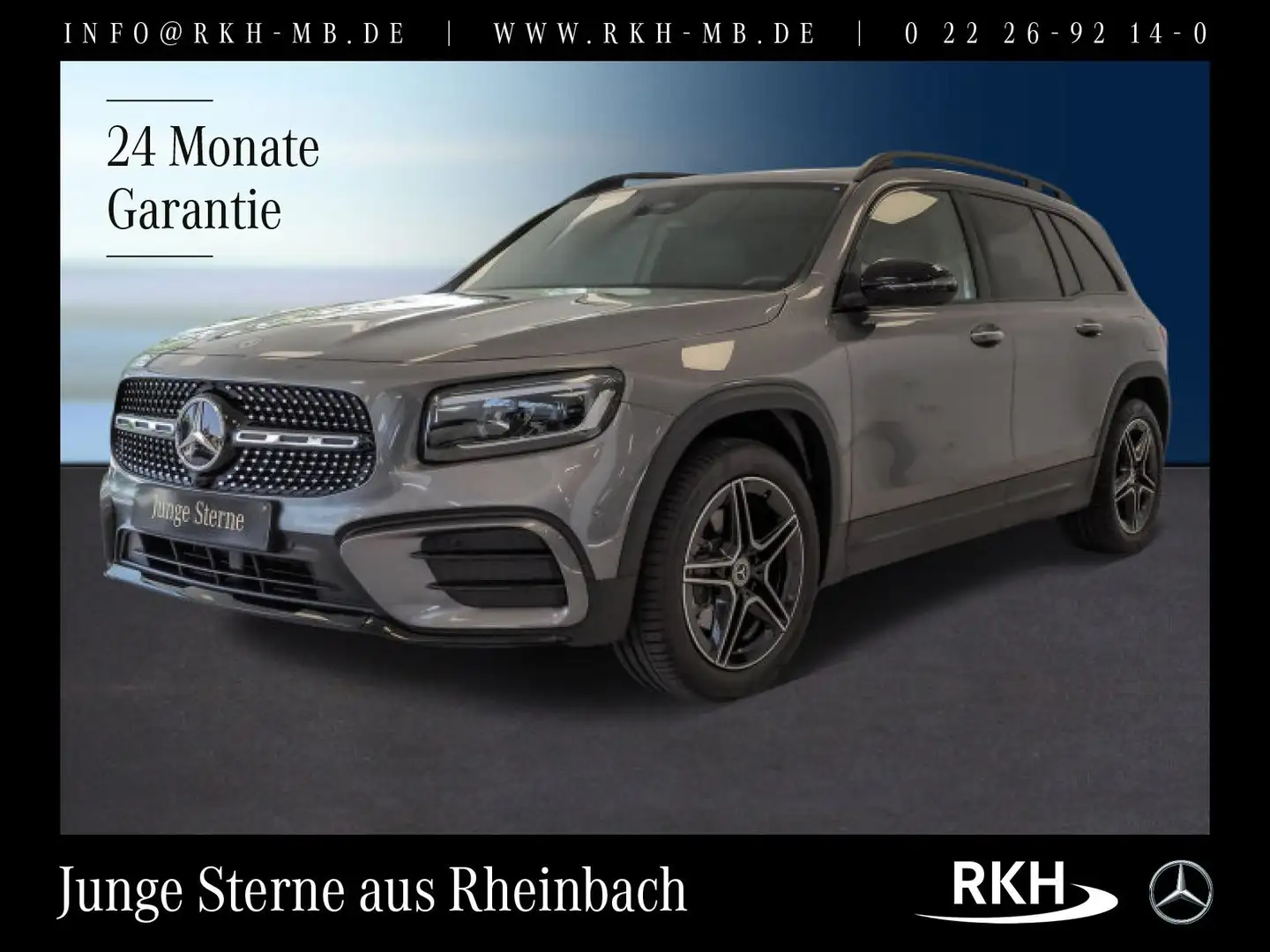 Mercedes-Benz GLB 200 GLB 200 AMG Line Night/Totw/Kam./AHK/3.Sitzreihe Grau - 1