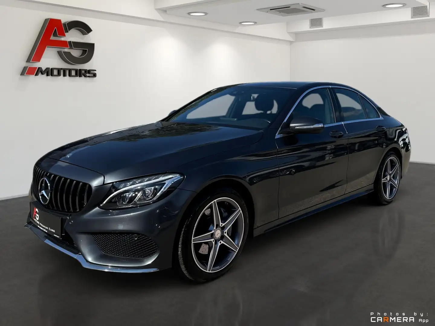 Mercedes-Benz C 220 BlueTEC AMG Line Aut./LED/Navi/Leder/SHZ/lückenlo Grau - 1