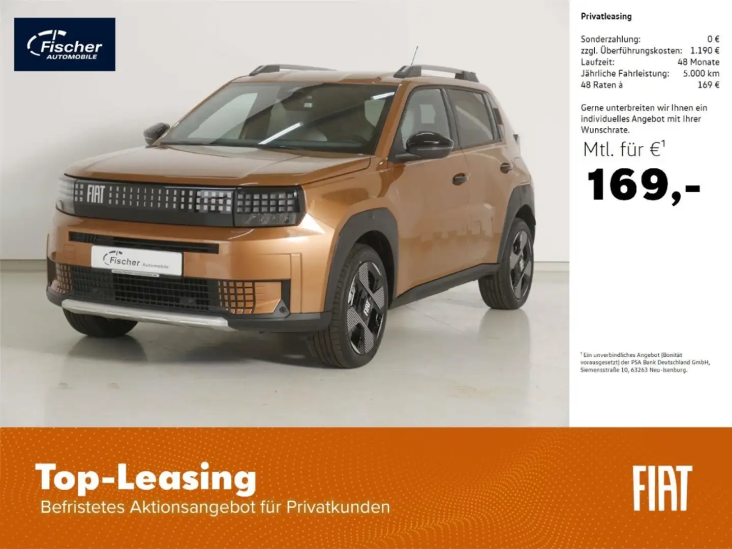 Fiat Grande Panda e Elektro la Prima Oro - 1