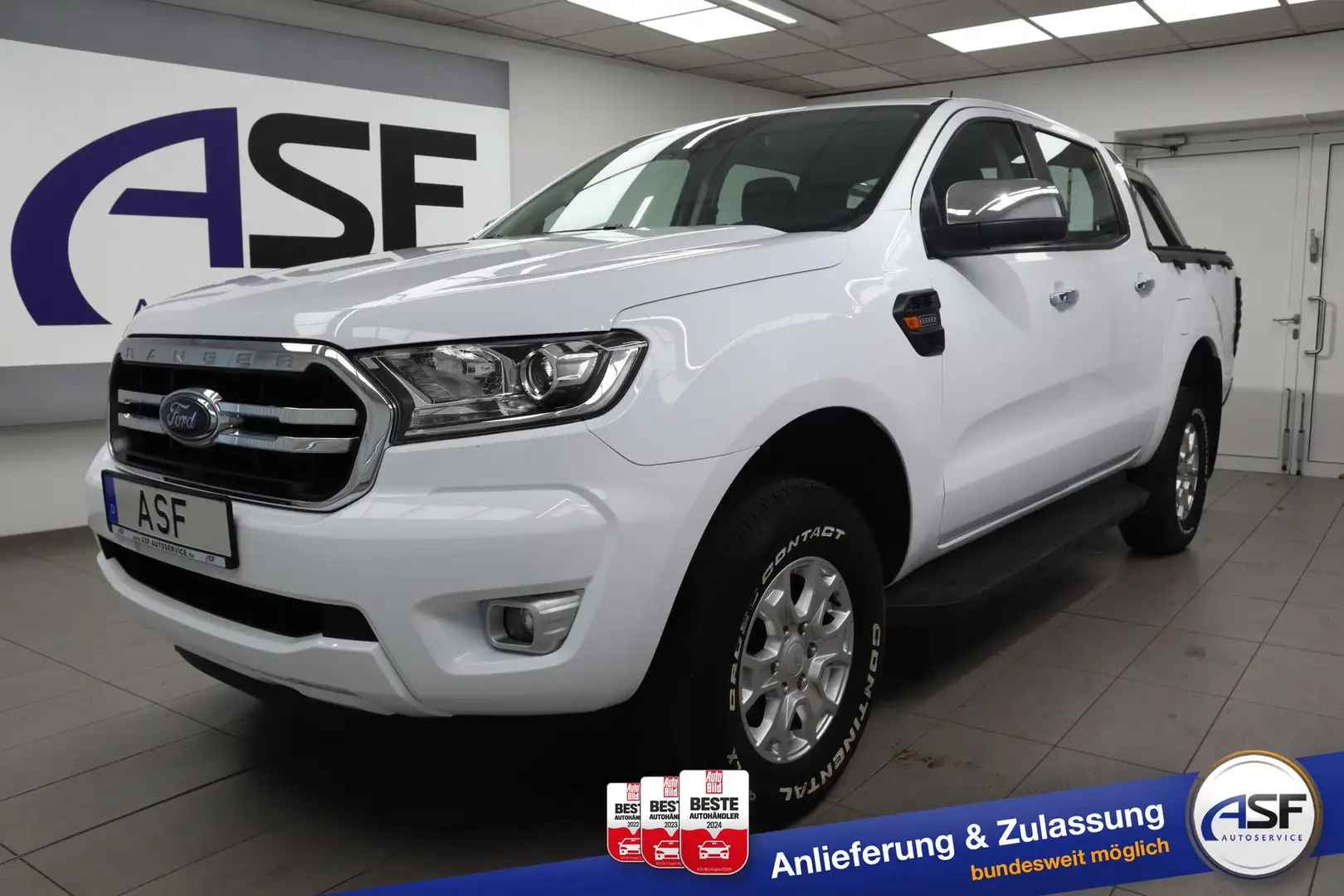 Ford Ranger 4x4 Doppelkabine #Klima #Tempomat #Allrad #AHK ... Weiß - 1