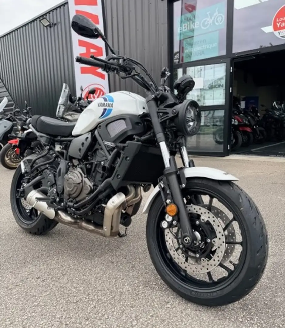 Yamaha XSR 700 Blanc - 2