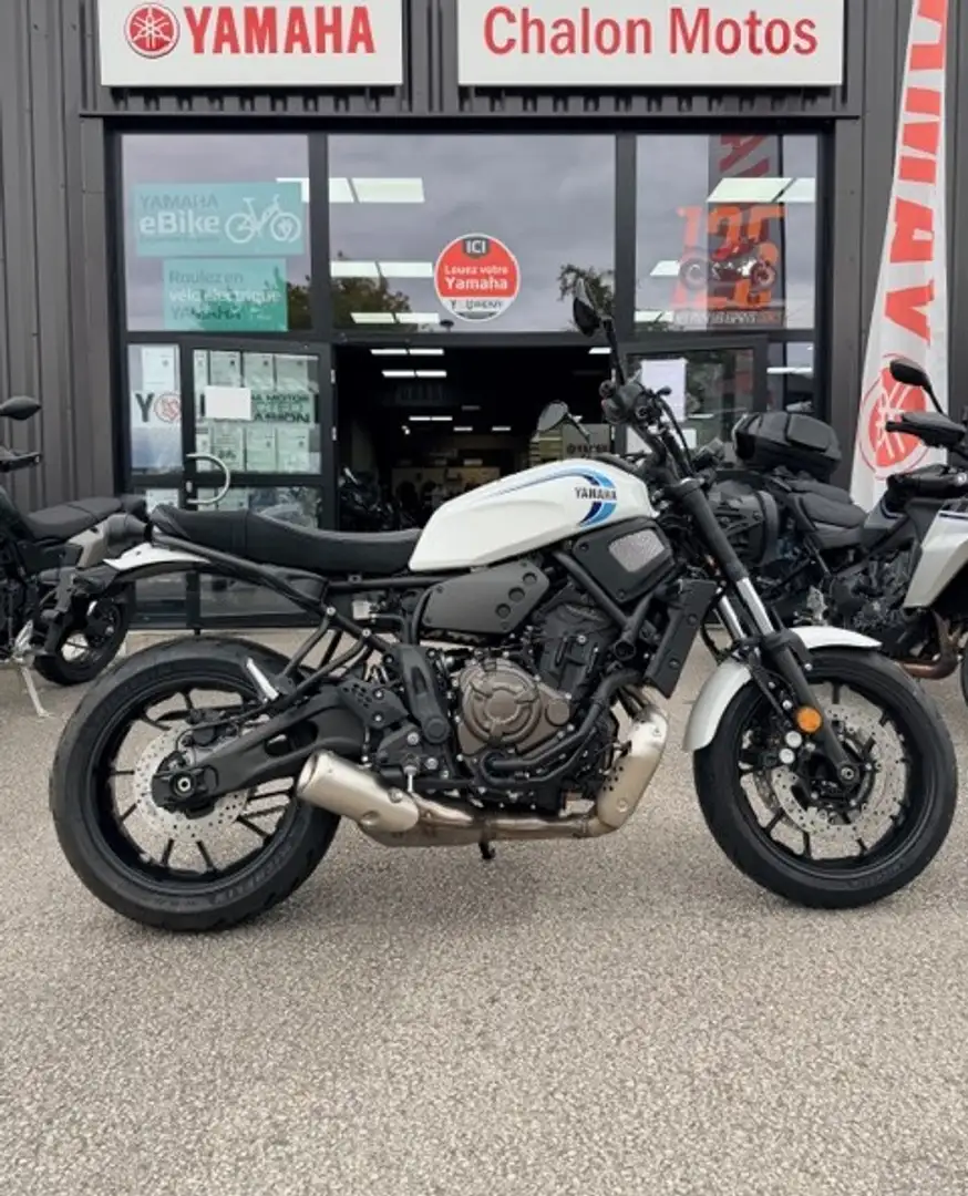 Yamaha XSR 700 Blanc - 1
