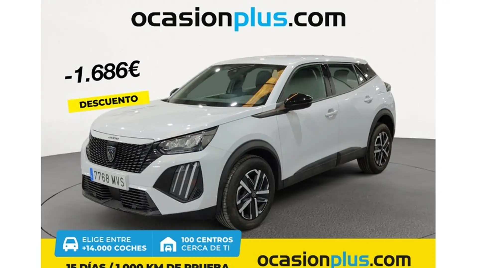 Peugeot 2008 1.2 PureTech S&S Active 100 Weiß - 1
