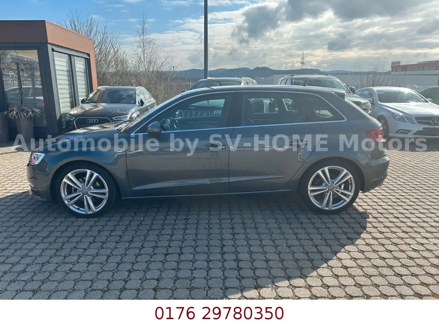 Audi A3 2.0 TDI Sportback S-line Sportpaket+*DSG Gris - 2