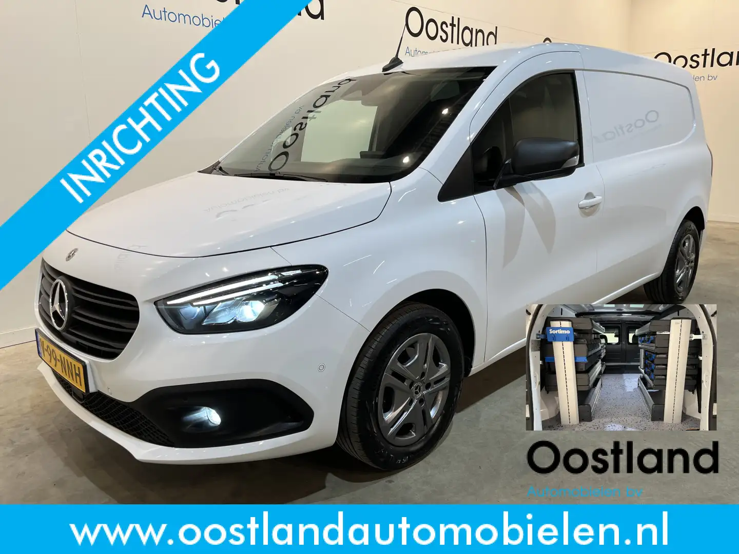 Mercedes-Benz Citan 112 CDI L2 Pro Automaat Servicebus / Sortimo Inric Blanc - 1