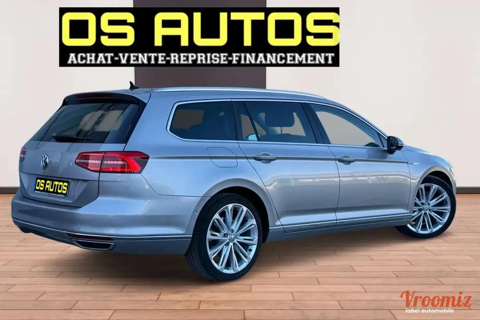 Volkswagen Passat 2.0 TDI 240 BiTurbo BlueMotion 4Motion Carat DSG7 Caméra 360 (14cv) 2015 Gris - 2