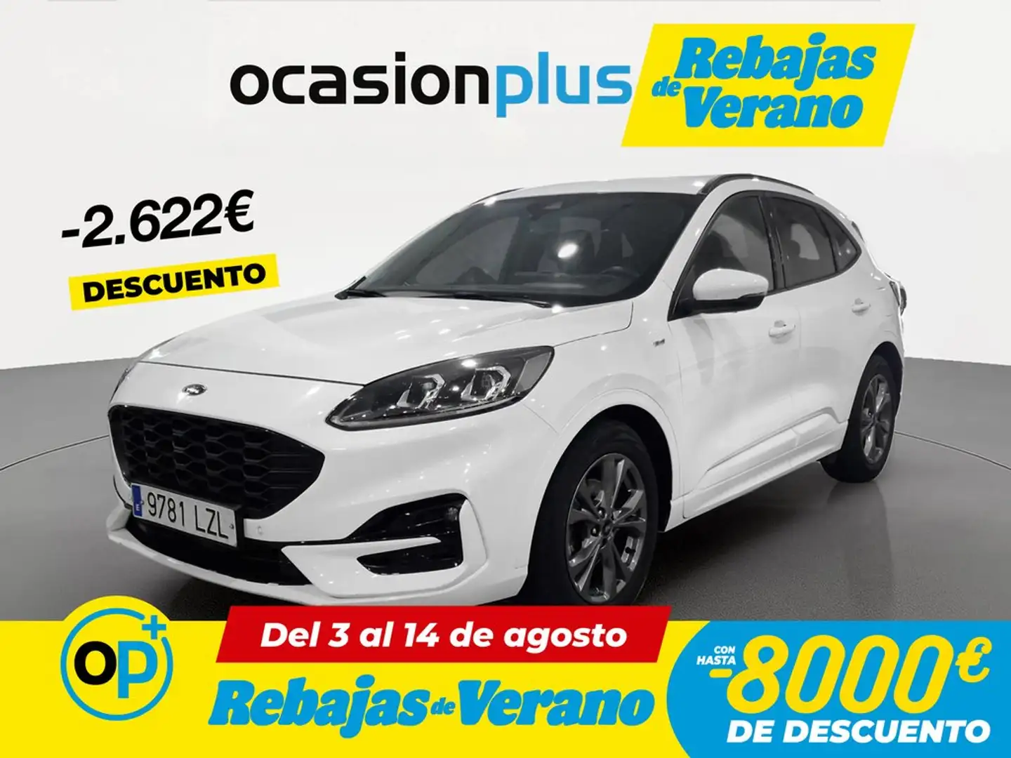 Ford Kuga 1.5 EcoBlue ST-Line FWD 120 Blanco - 1