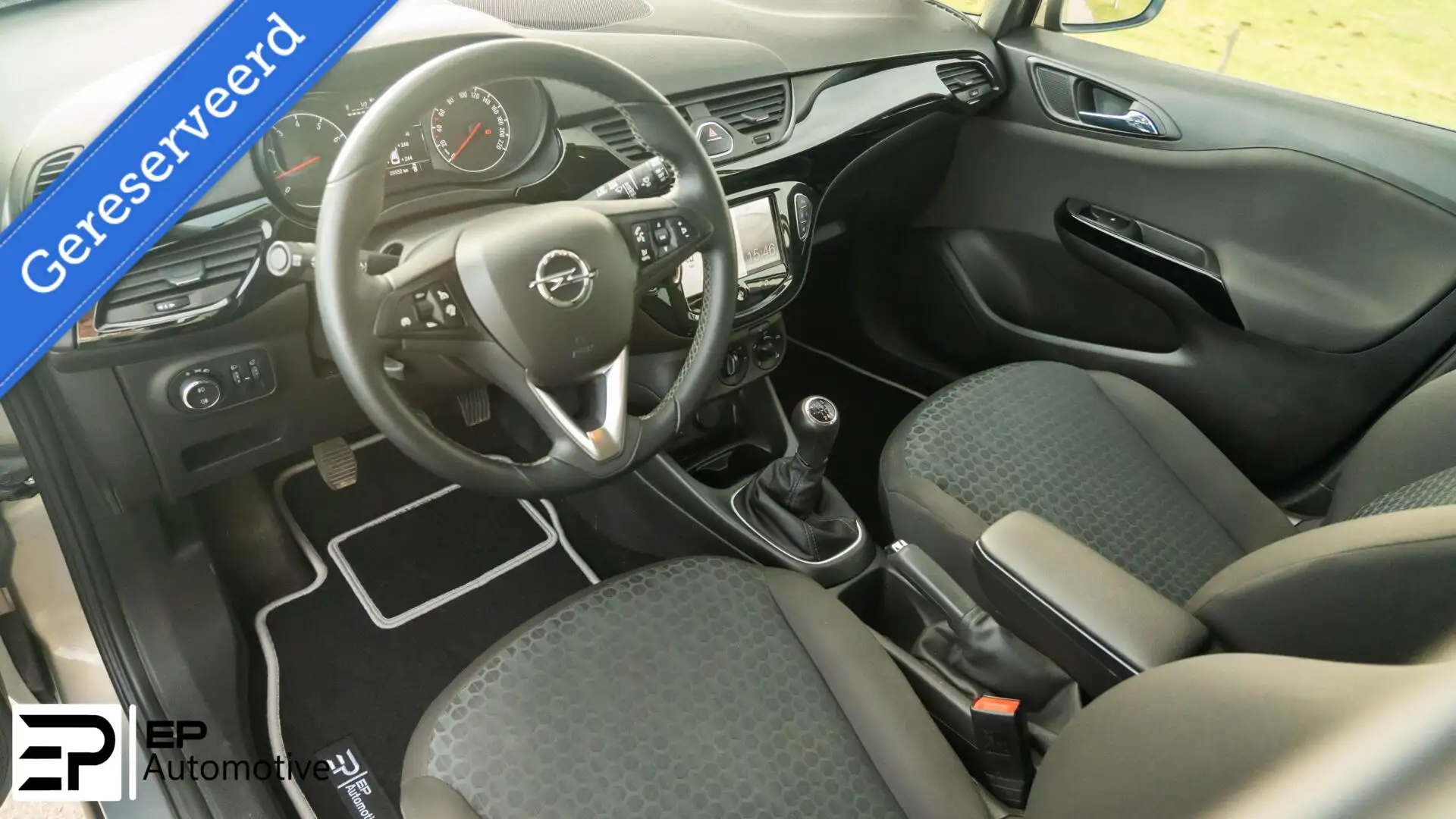 Opel Corsa 1.4T|Uniek|Stoel&stuurVerwarm|Trekhaak|Als Nieuw| Grau - 2