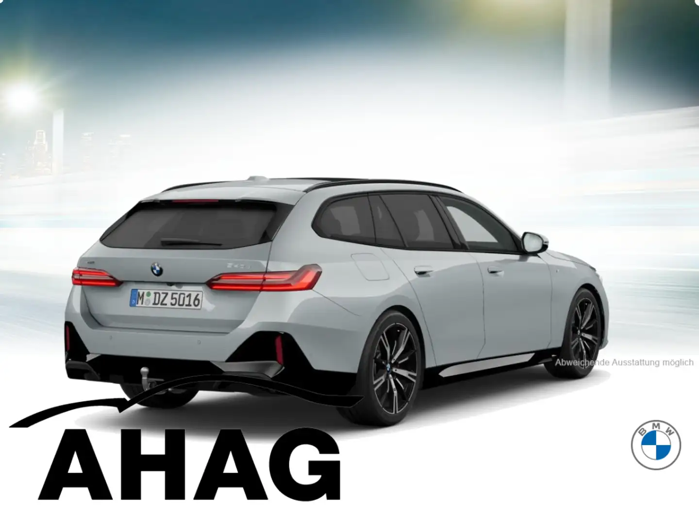 BMW 540 d xDrive Touring M Sportpaket Komfortsitze Grau - 2