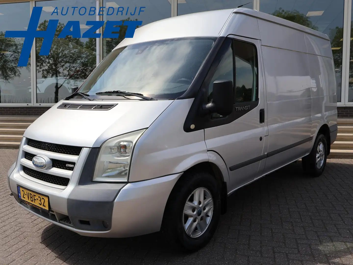 Ford Transit 350M 3.2 TDCI 200 PK 5-CILINDER LANG HOOG *MARGE* Zilver - 1