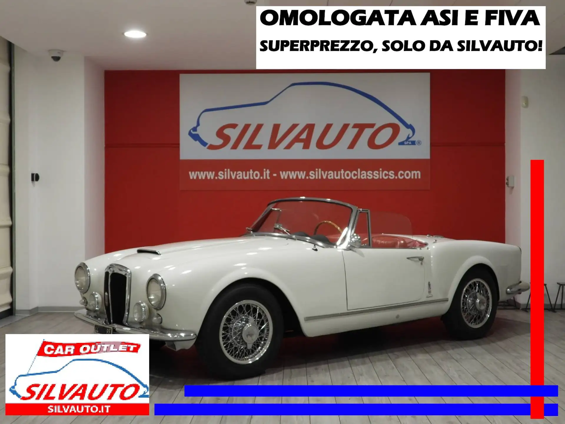 란치아 Flaminia 1958 화이트 사진 1