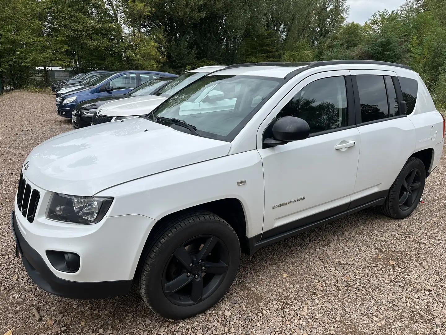 Jeep Compass Limited 4x2 KLIMA LEDER NAVI ALU EURO 5 Weiß - 1
