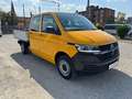 Volkswagen T6 2.0 TDI DoKa Pritsche lang Jaune - thumbnail 3