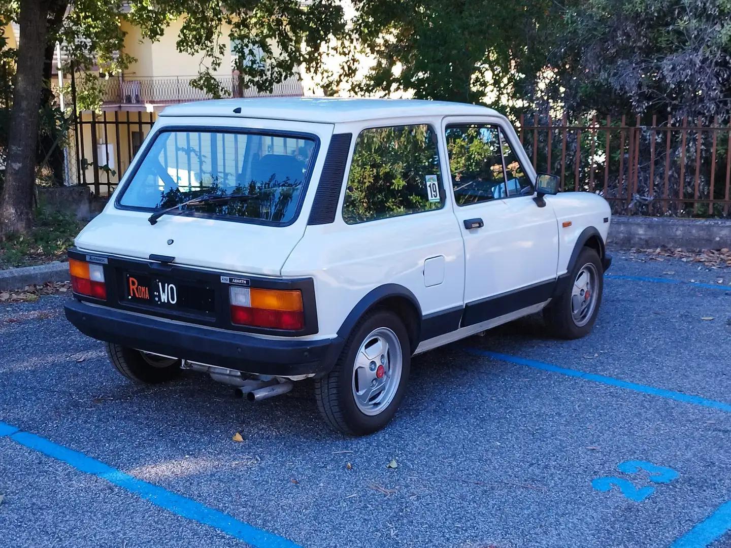 Autobianchi A 112 A112 1050 Abarth Weiß - 2