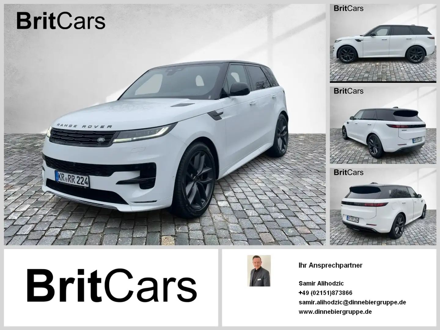 Land Rover Range Rover Sport D300 Dyn.SE *ACC*5-Jahre Gar. Blanc - 1