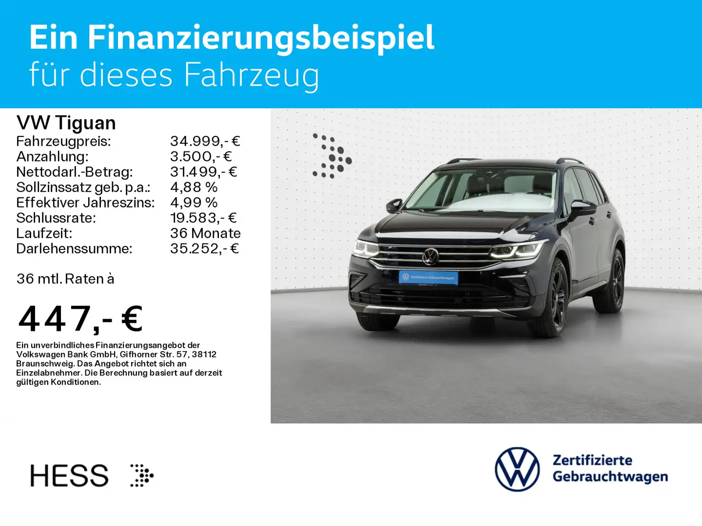 Volkswagen Tiguan 2.0 TDI 4MOTION DSG URBAN SPORT*MATRIX*AH Negro - 2