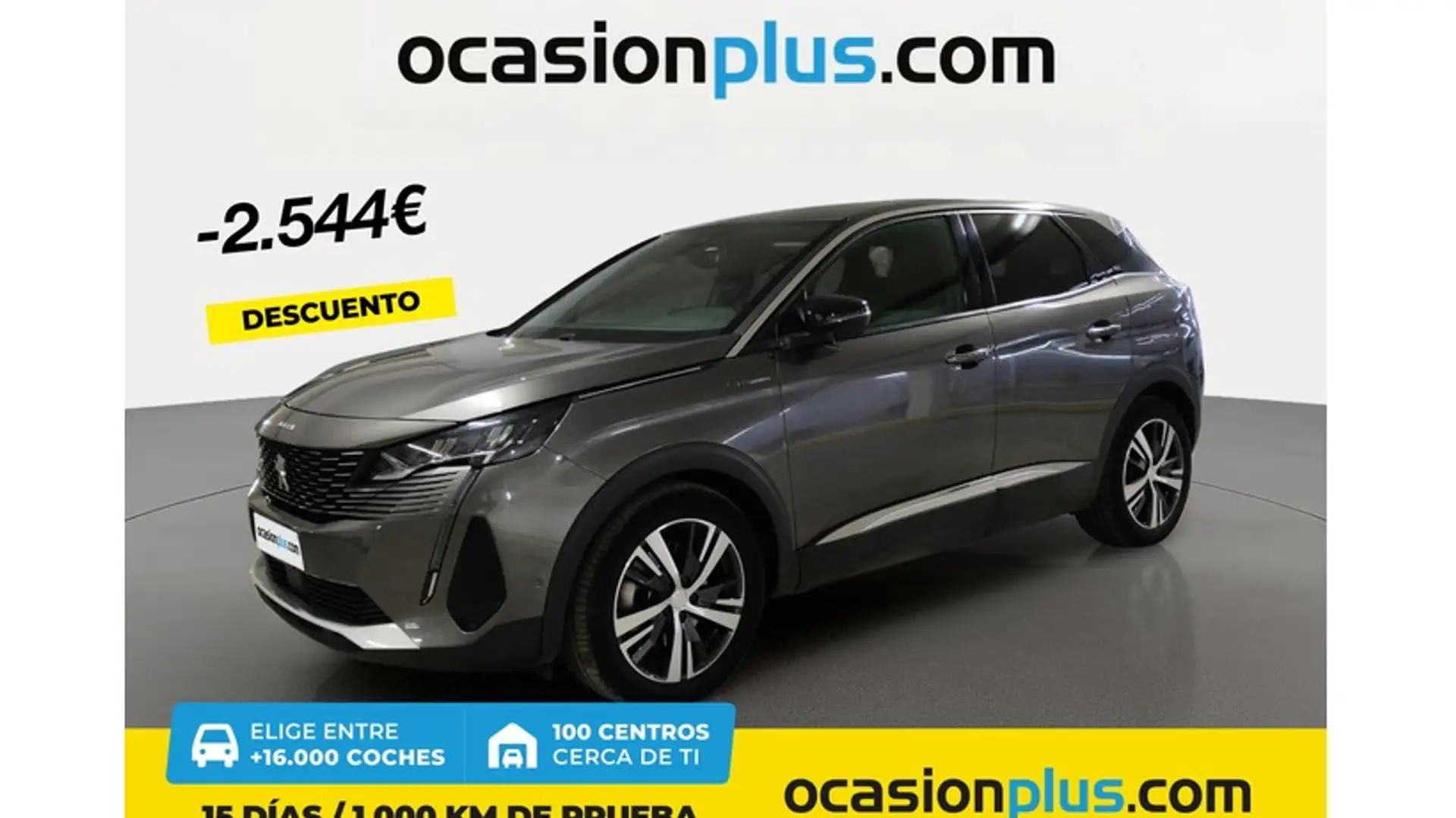 Peugeot 3008 1.6 THP Allure Aut. 155 Gris - 1