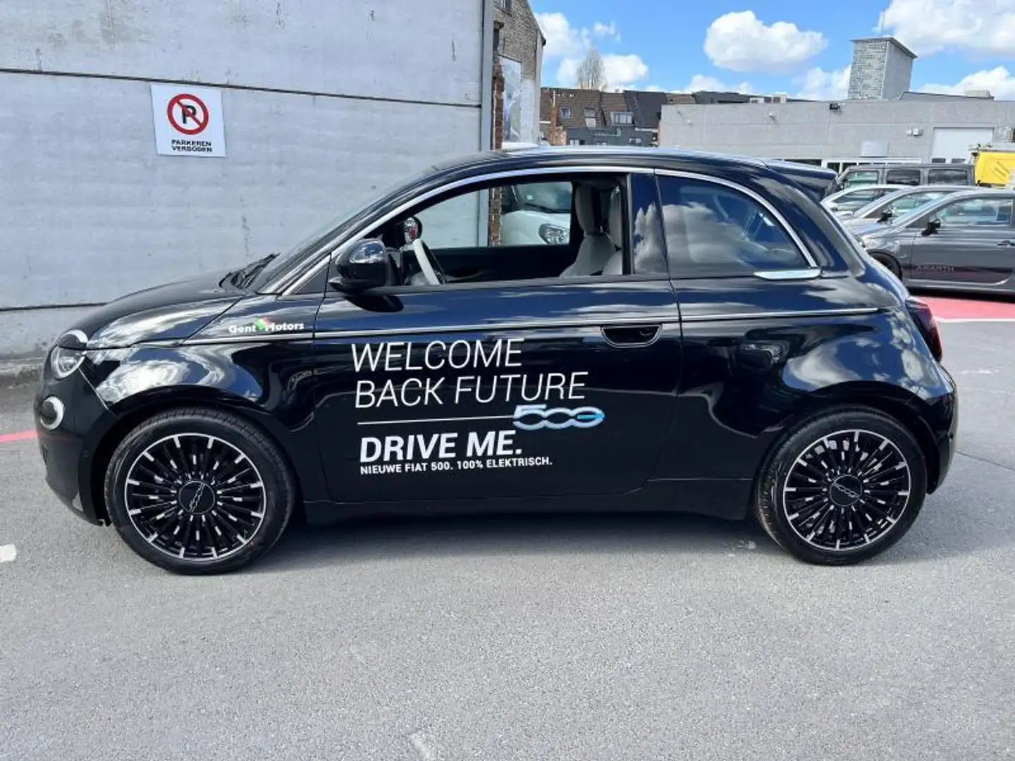Fiat 500e La Prima by boccelli 3+1 Zwart - 2
