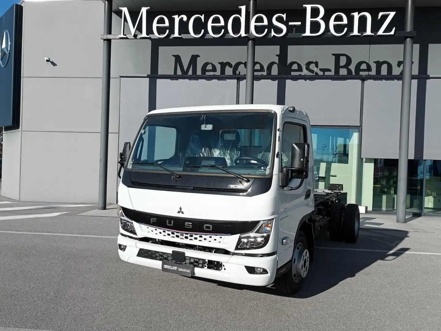 Mitsubishi Canter e 7C18e/34 Cab Comfort batteria M Blanc - 1