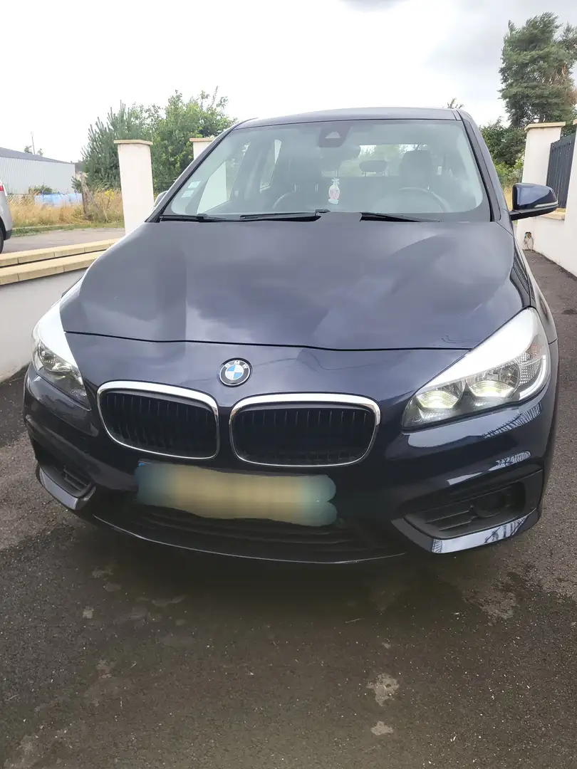 BMW 218 Active Tourer 218d 150 ch Sport Bleu - 2