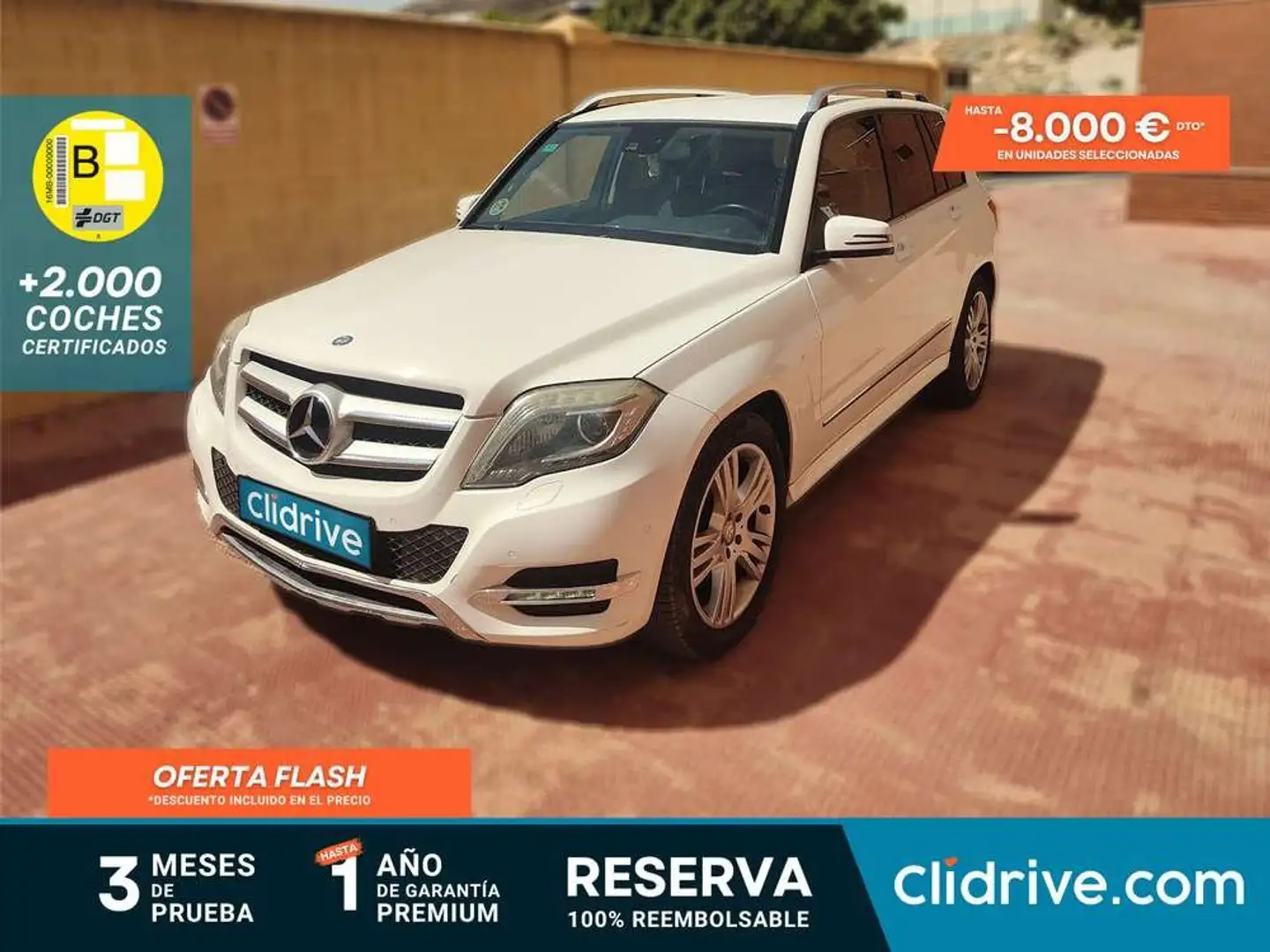 Mercedes-Benz GLK 220 220CDI BE 4M Aut. Blanco - 1