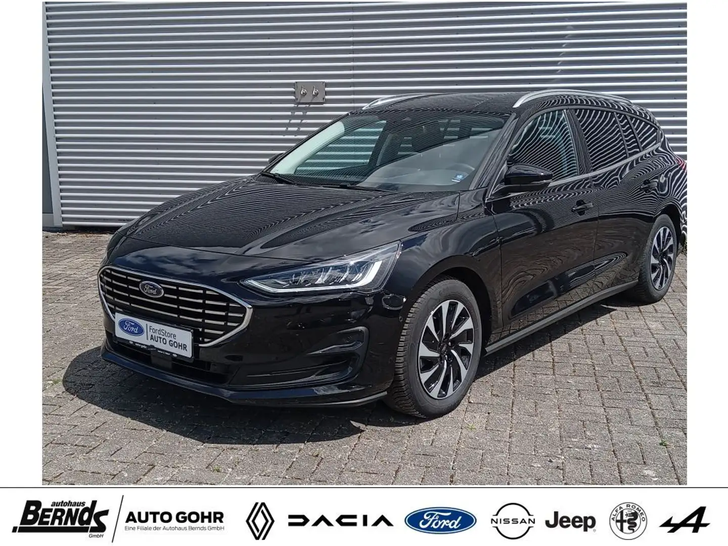 Ford Focus Turnier 1.0 EcoBoost Hybrid Aut. TITANIUM SYNC 4 Schwarz - 1
