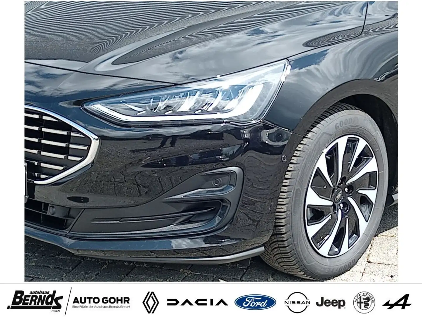 Ford Focus Turnier 1.0 EcoBoost Hybrid Aut. TITANIUM SYNC 4 Schwarz - 2