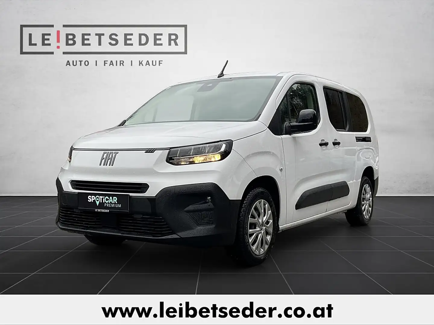 Fiat Doblo XL Diesel 130 S&S 6-Gang-Manuell Weiß - 1