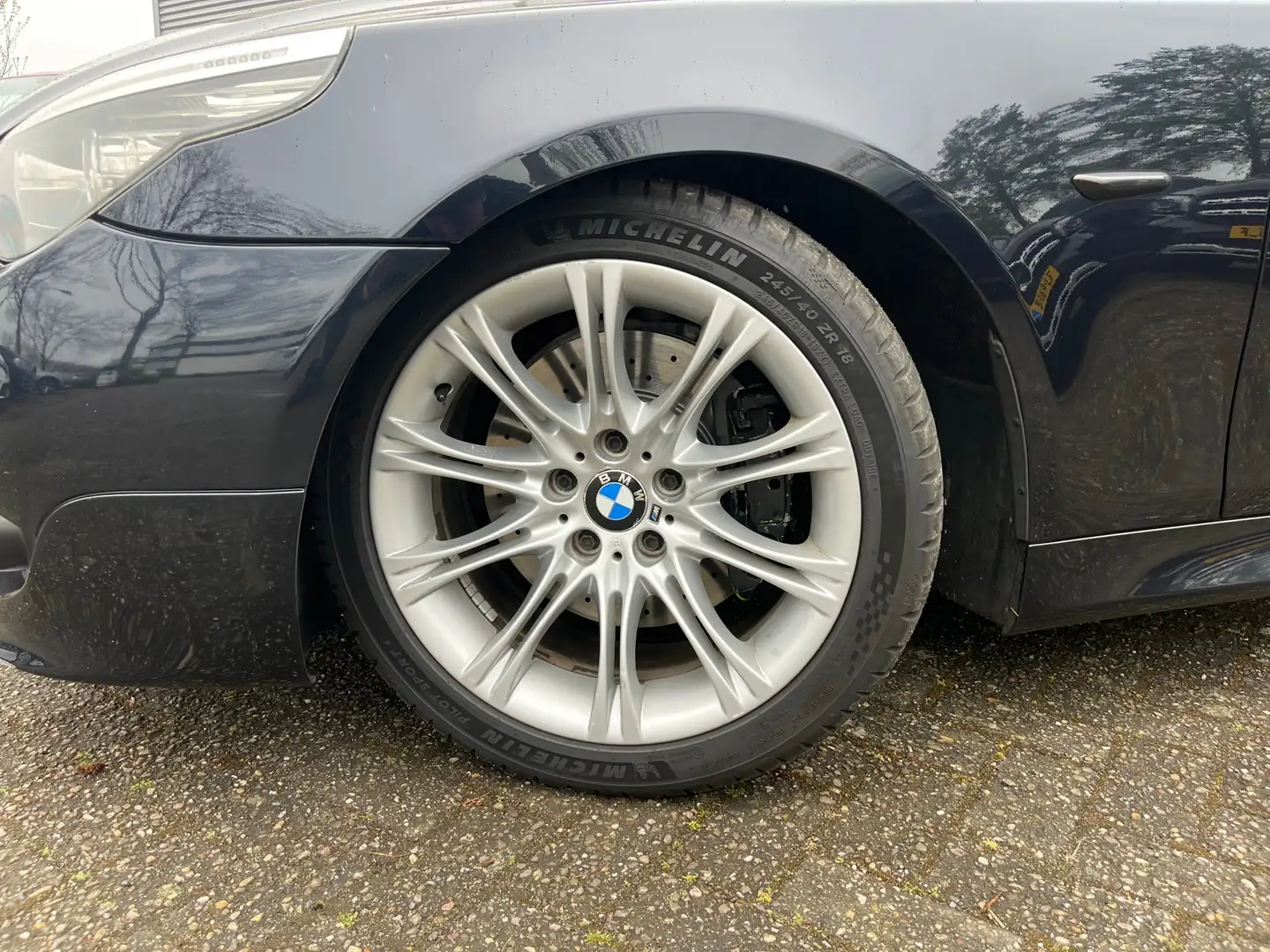 BMW 530 5-serie Touring 530i + PANORAMADAK / Memory / M-sp Modrá - 2