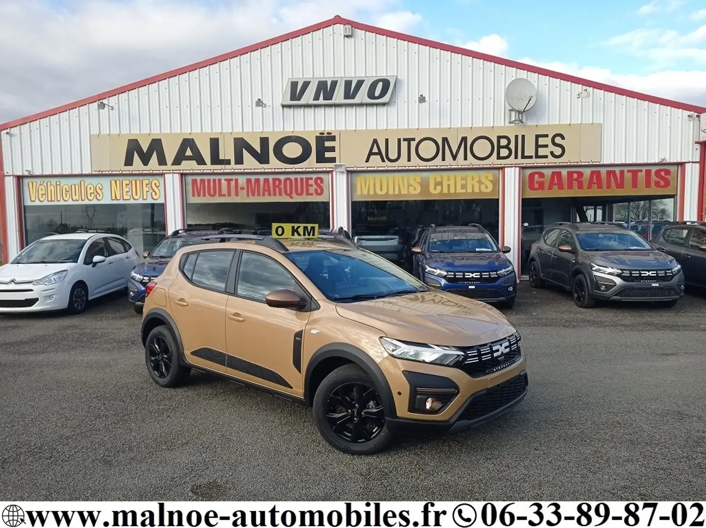 Dacia Sandero 1.0 ECO-G 100CH EXTREME + OPTIONS Beige - 1