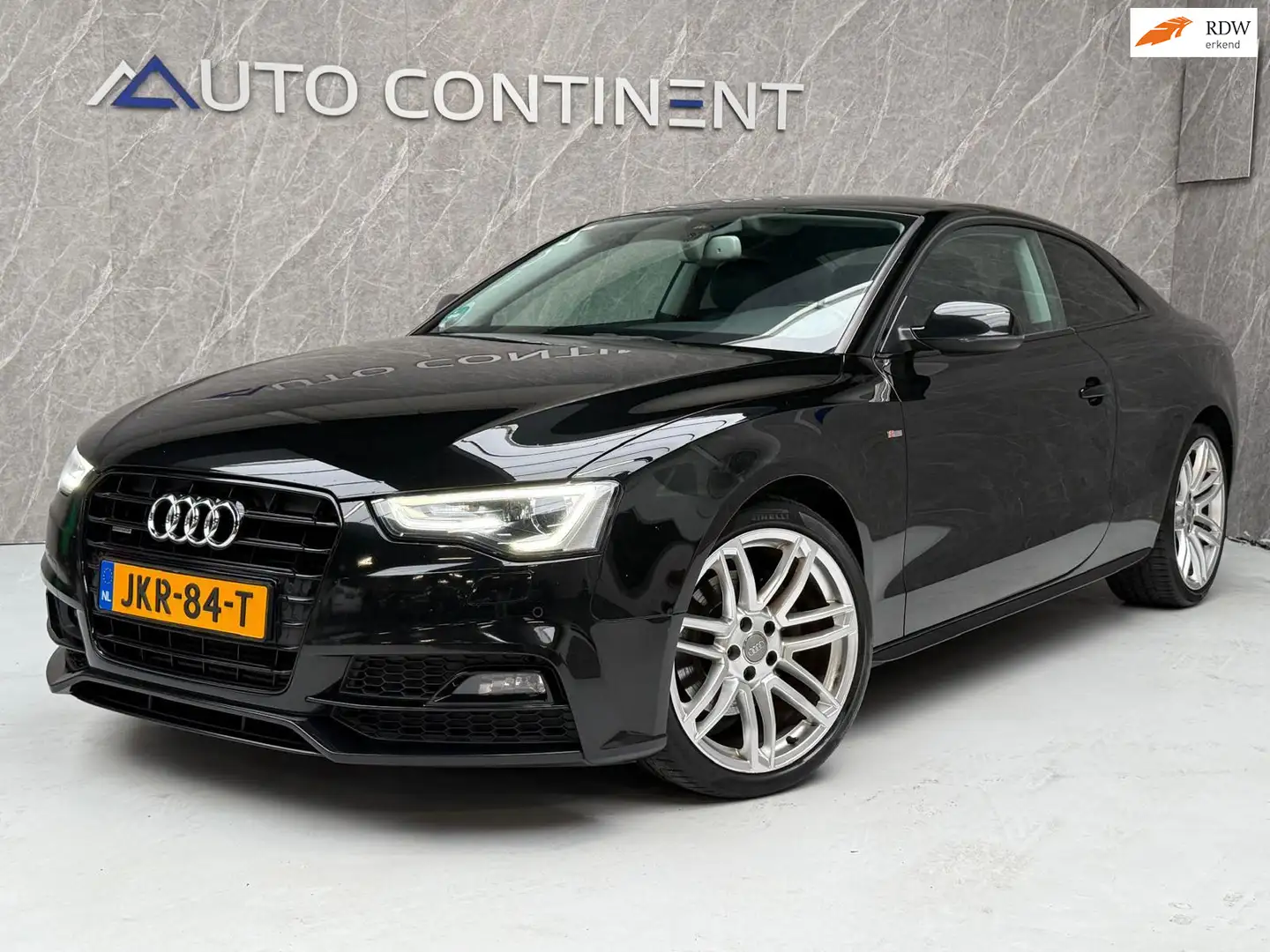 Audi A5 2.0 TFSI quattro 3x S-Line / Dealer Onderhouden Zwart - 1