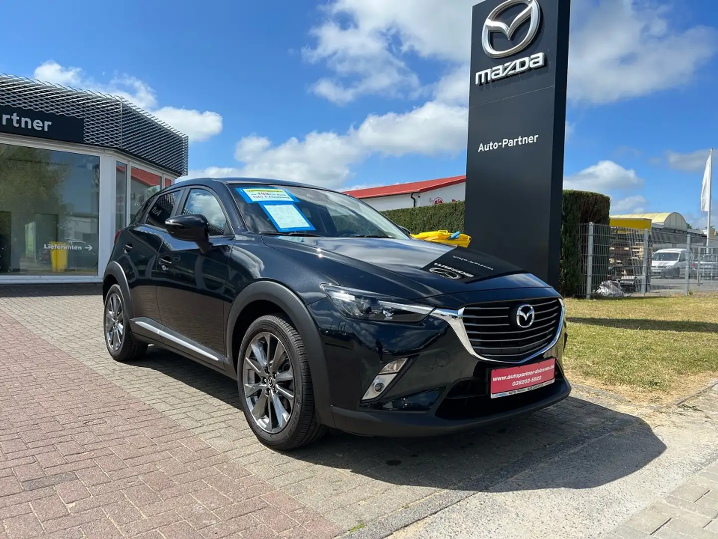 Mazda CX-3 SKYACTIV-G 120 AL-KIZOKUINT NAV Schwarz - 1
