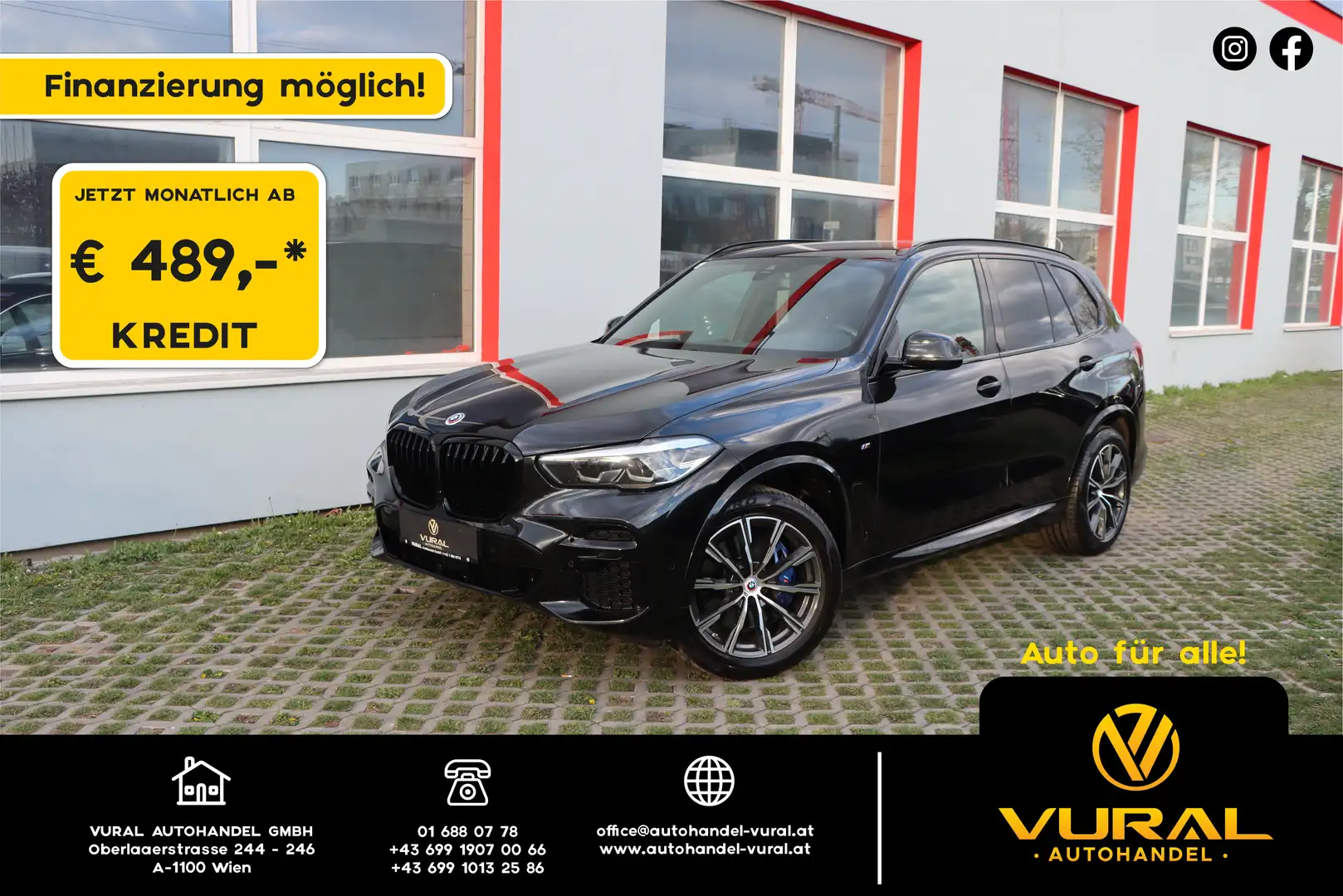 BMW X5 xDrive 30d M-Sport | Driving Assistant | Stop&Go | Schwarz - 1
