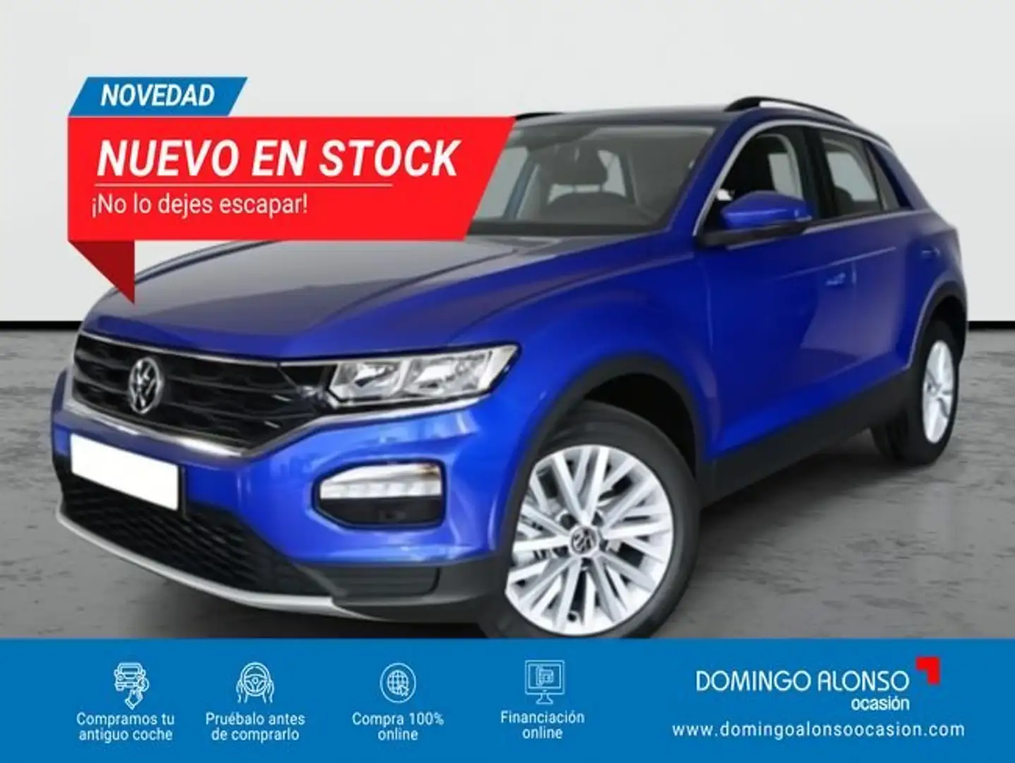 Volkswagen T-Roc Connect 1.0 TSI 81 kW (110CV) SG6 (A113CX12) Azul - 1