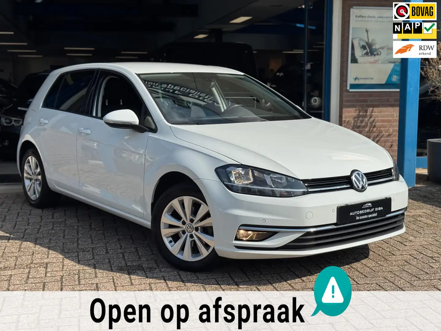 Volkswagen Golf 1.0 TSI Comfortline 2019 NAVI CLIMA APK NAP! Blanc - 1