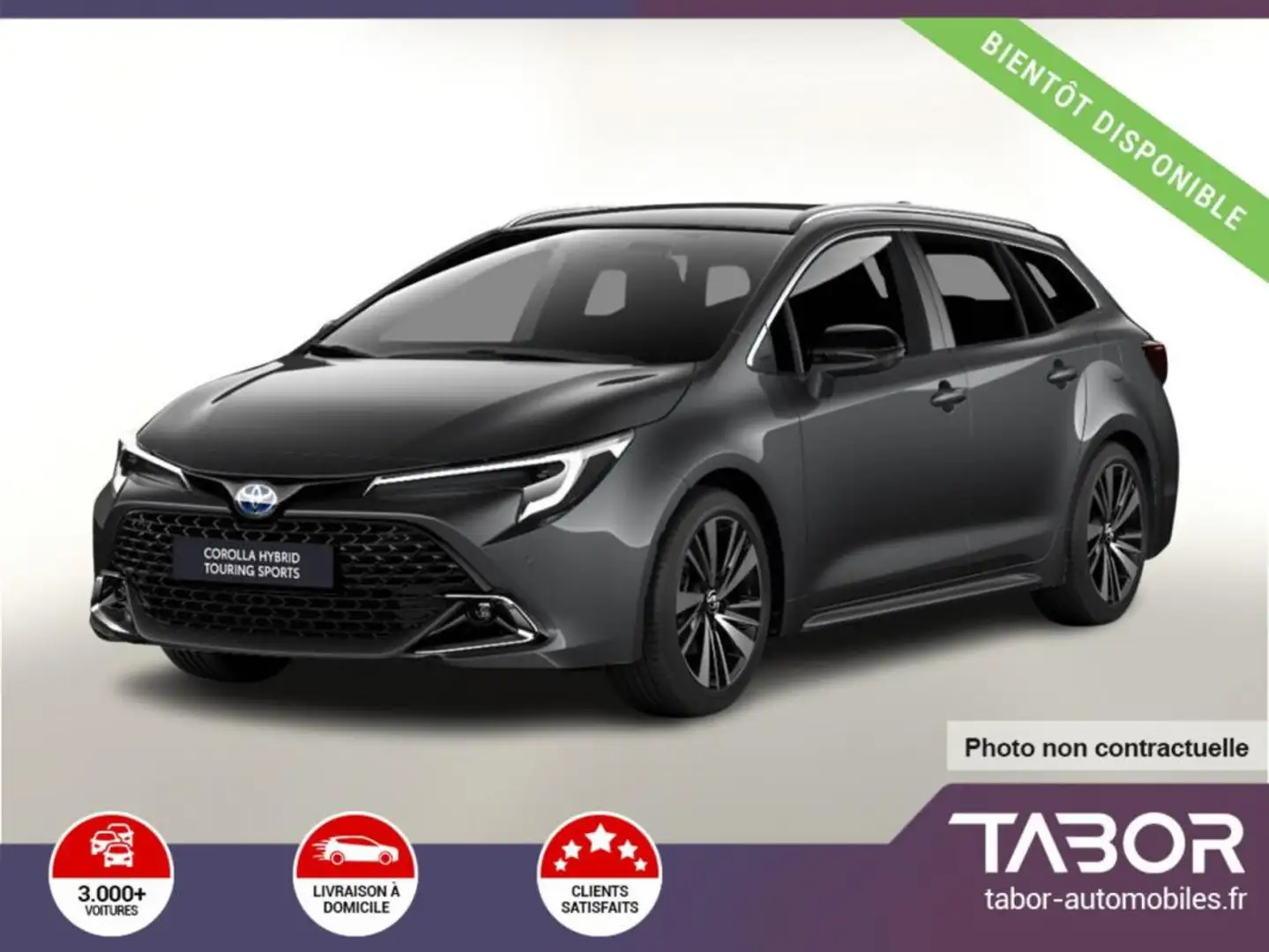 Toyota Corolla TS 1.8 Hybrid 140 CVT Teamplayer Gris - 1