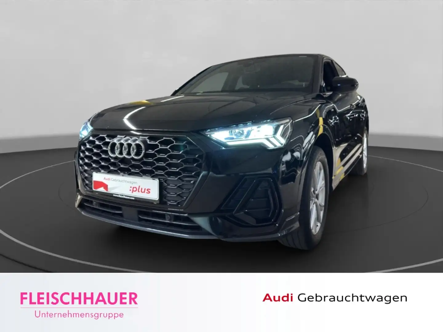 Audi Q3 Sportback 45 TFSI e S line MATRIX+NAVI+DC+RFK+SHZ+ Negro - 1