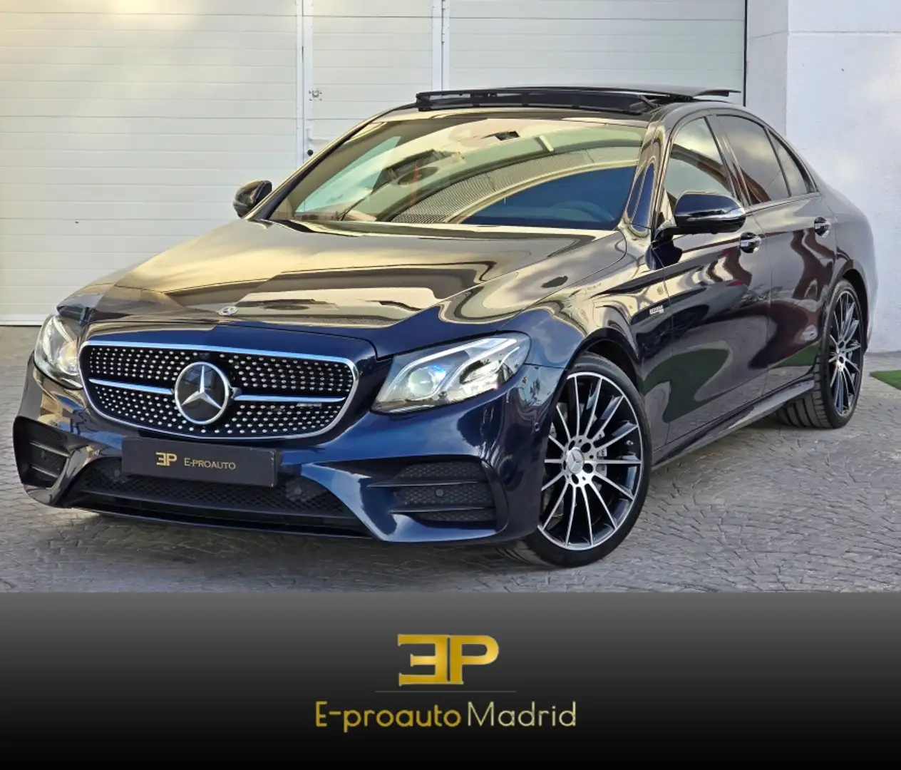 Mercedes-Benz E 43 AMG 4Matic 9G-Tronic Kék - 1