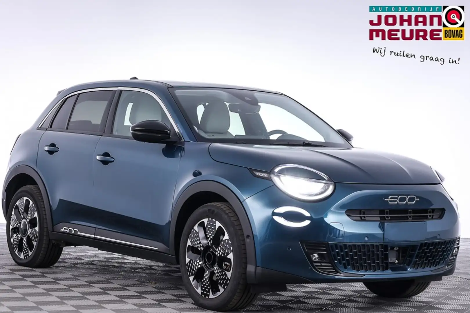 Fiat 600e 54 kWh La Prima | LEDER | NAVI | ECC | CAMERA Azul - 1
