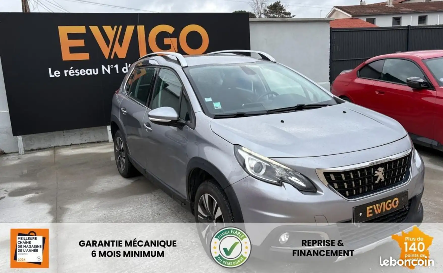 Peugeot 2008 GENERATION-I 1.2 110 ACTIVE DISTRI NEUVE Gris - 1
